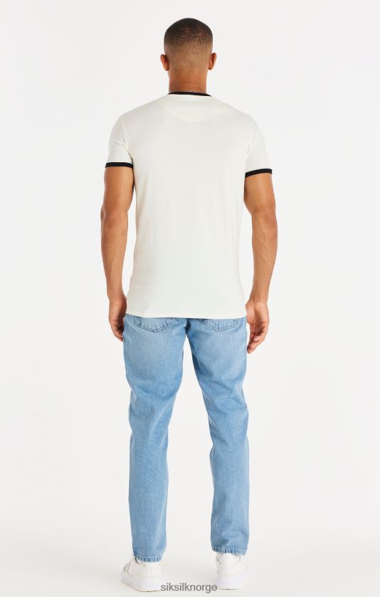 SikSilk menn blå straight cut denim V8JH48548 klær