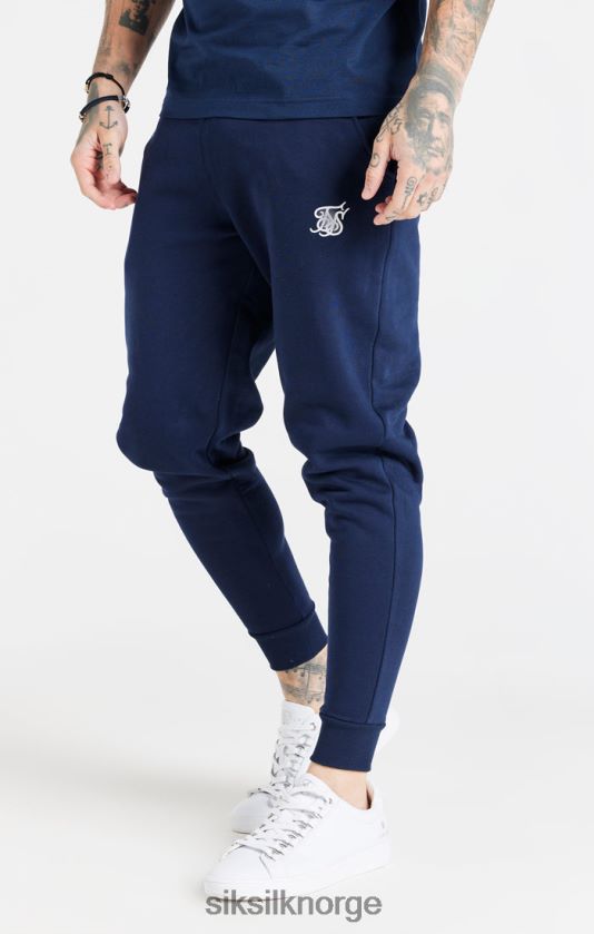 SikSilk menn marine essensielle joggebukse V8JH48539 klær