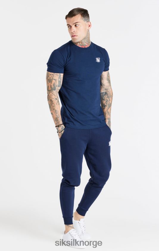 SikSilk menn marine essensielle joggebukse V8JH48539 klær