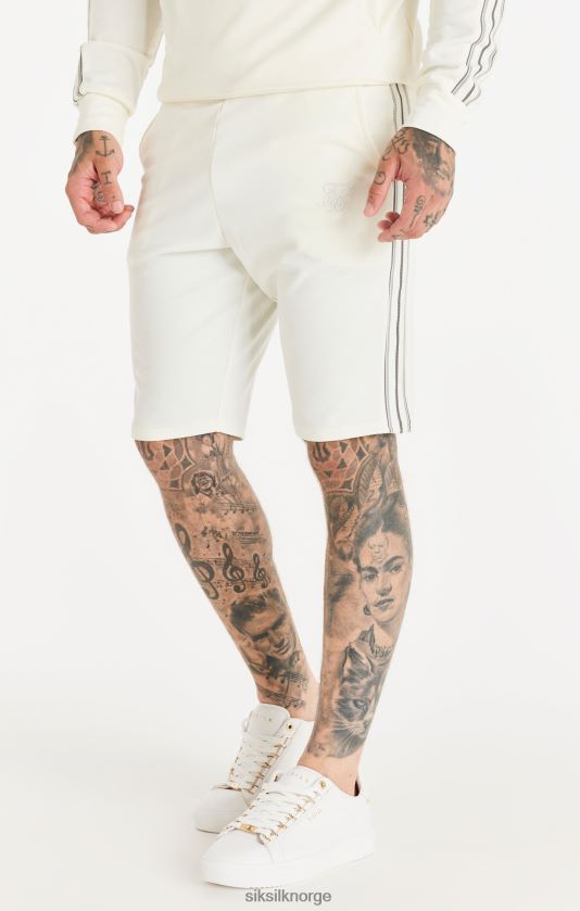 SikSilk menn ecru tonal taping kort V8JH48566 klær
