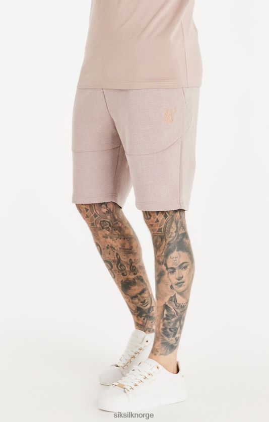 SikSilk menn rosa vasket teksturert kort V8JH48572 klær