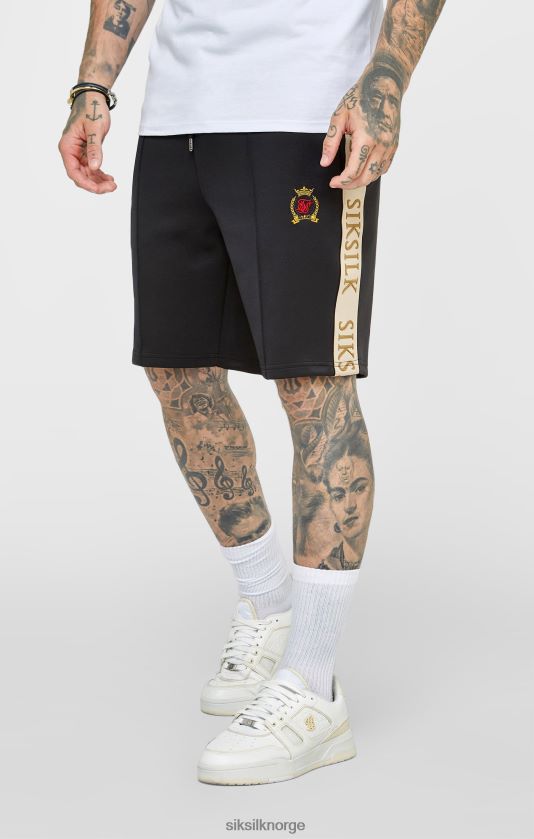 SikSilk menn svart kam kort V8JH48577 klær