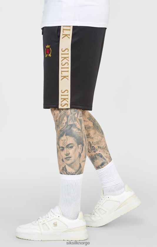 SikSilk menn svart kam kort V8JH48577 klær