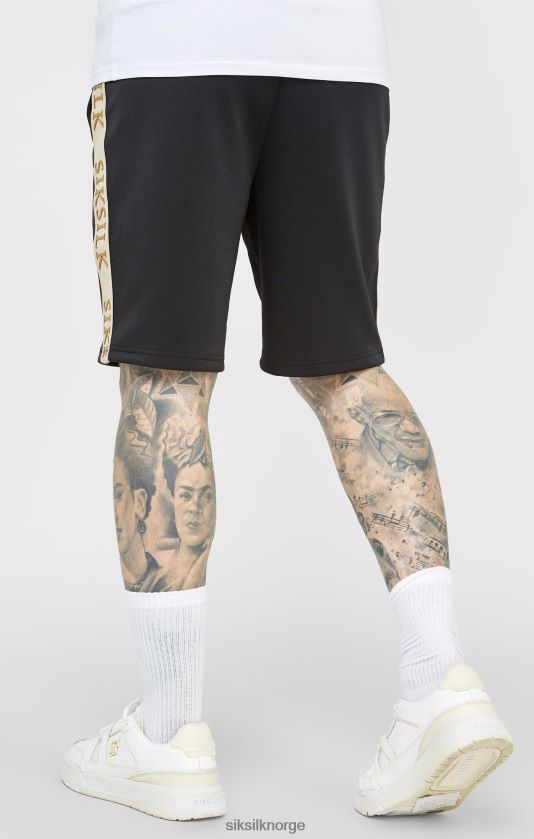 SikSilk menn svart kam kort V8JH48577 klær