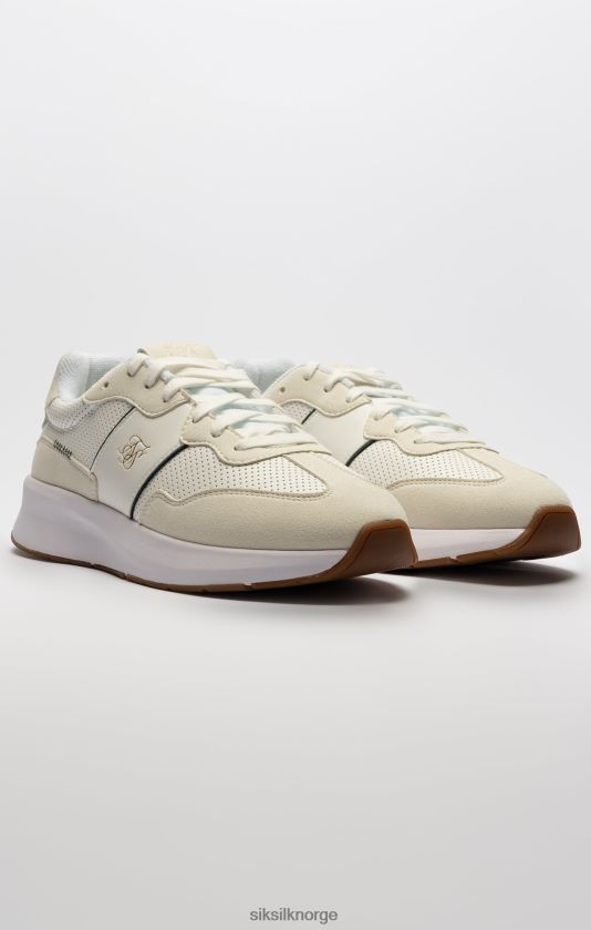 SikSilk menn ecru wira racer trener V8JH481 fottøy