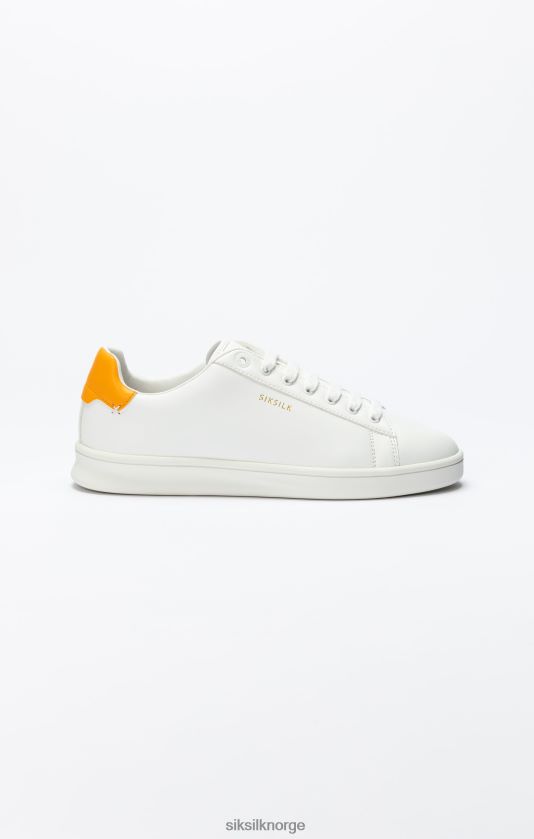 SikSilk menn hvit lav-top fritids-trener V8JH4821 fottøy
