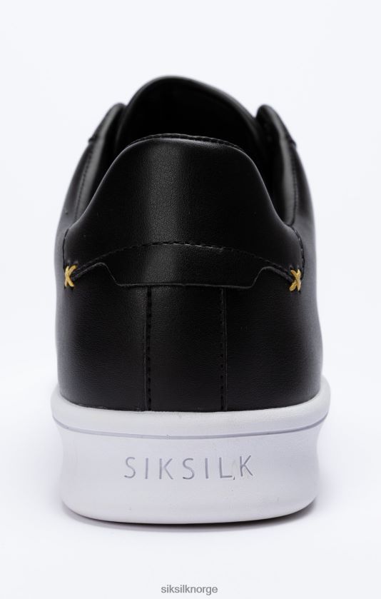SikSilk menn svart lavtopp fritidssko V8JH4817 fottøy