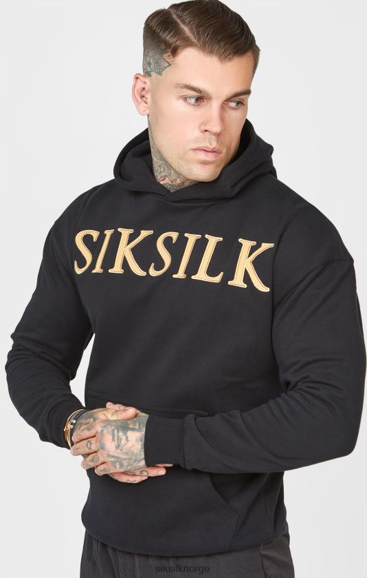 SikSilk menn hettegenser i gullapplikasjon V8JH48436 klær
