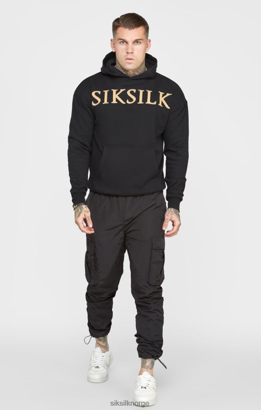 SikSilk menn hettegenser i gullapplikasjon V8JH48436 klær