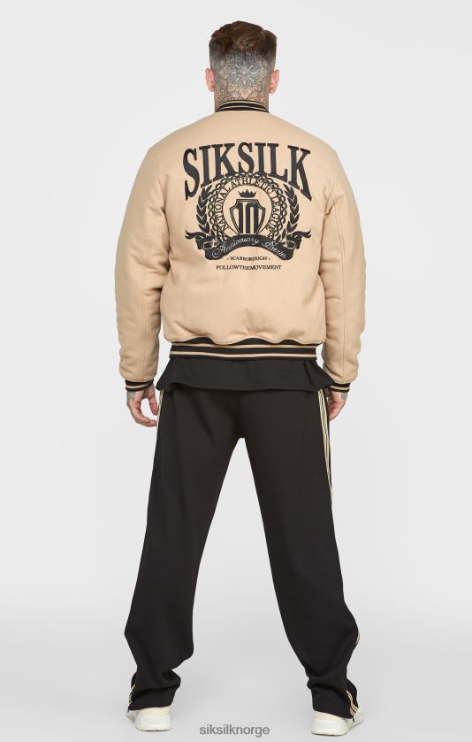 SikSilk menn ecru jubileumsjakke V8JH48486 klær