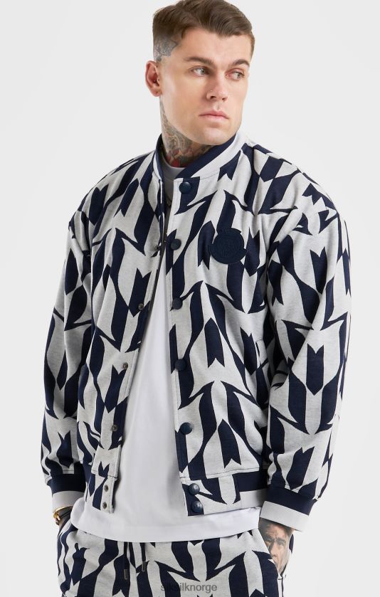 SikSilk x menn messi marine monogram bombefly V8JH48498 klær