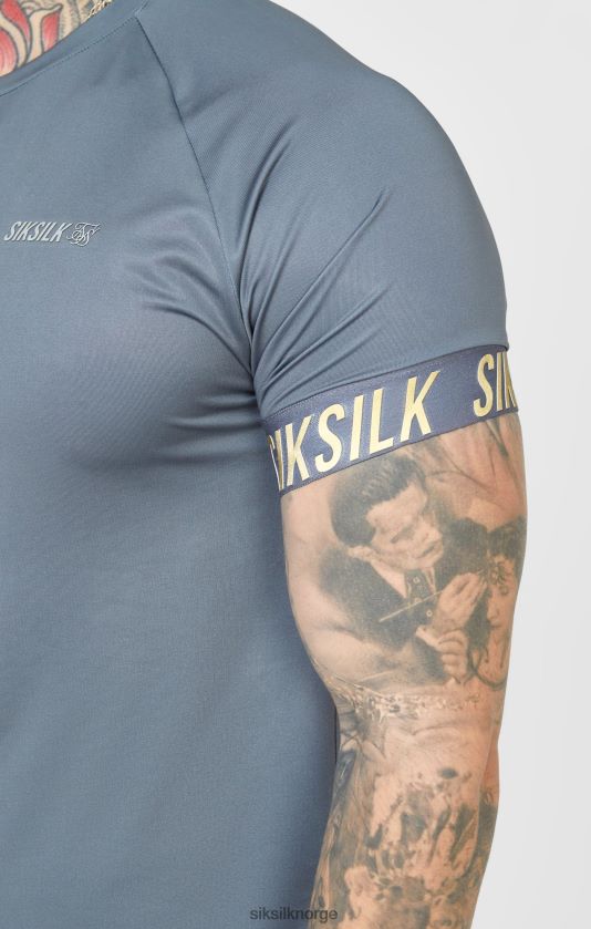 SikSilk menn kull sportsteknologisk t-skjorte V8JH48365 klær