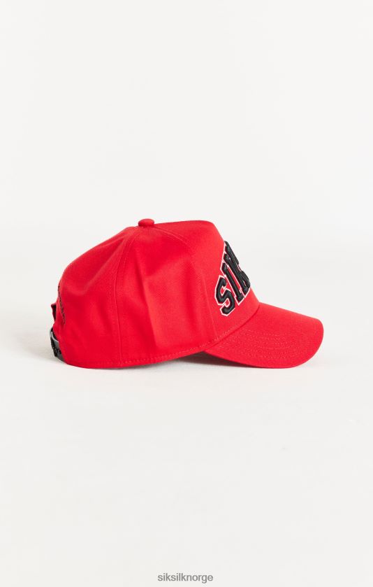SikSilk unisex rød caps V8JH48229 tilbehør