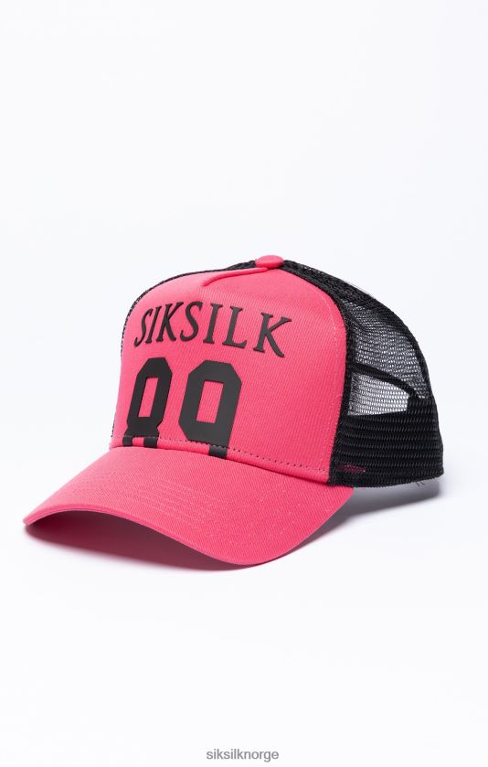 SikSilk unisex rosa 89 mesh trucker cap V8JH48244 tilbehør