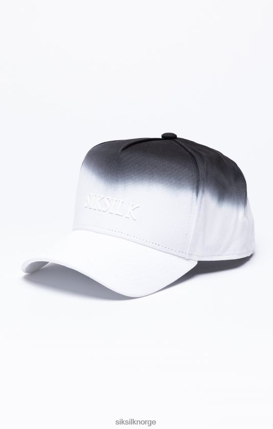 SikSilk unisex svart bleknet trucker cap i bomull V8JH48246 tilbehør